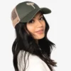 Boné trucker eco-responsável 6 painéis unissexo